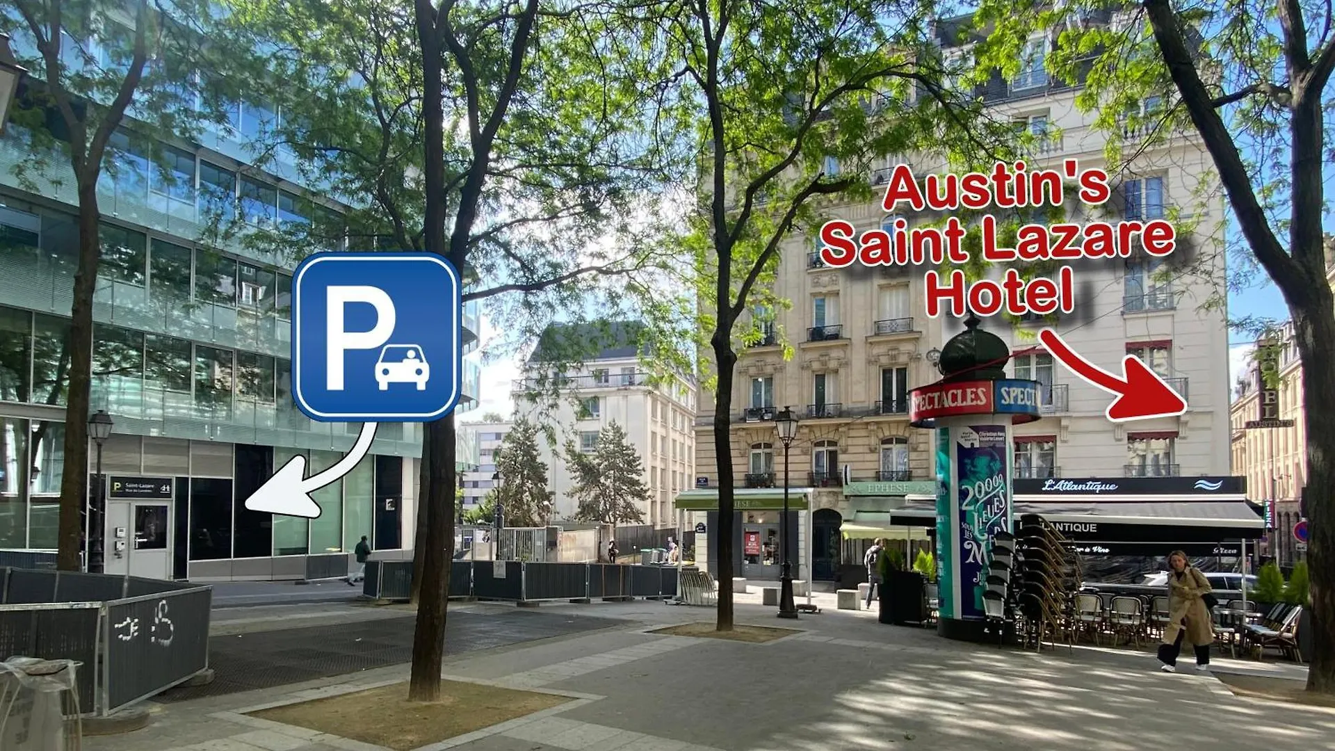 Hôtel Austin's Saint Lazare Paris France
